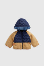 
                        
                          Load image into Gallery viewer, Mothercare Quilted Fleece Jacket
                        
                      