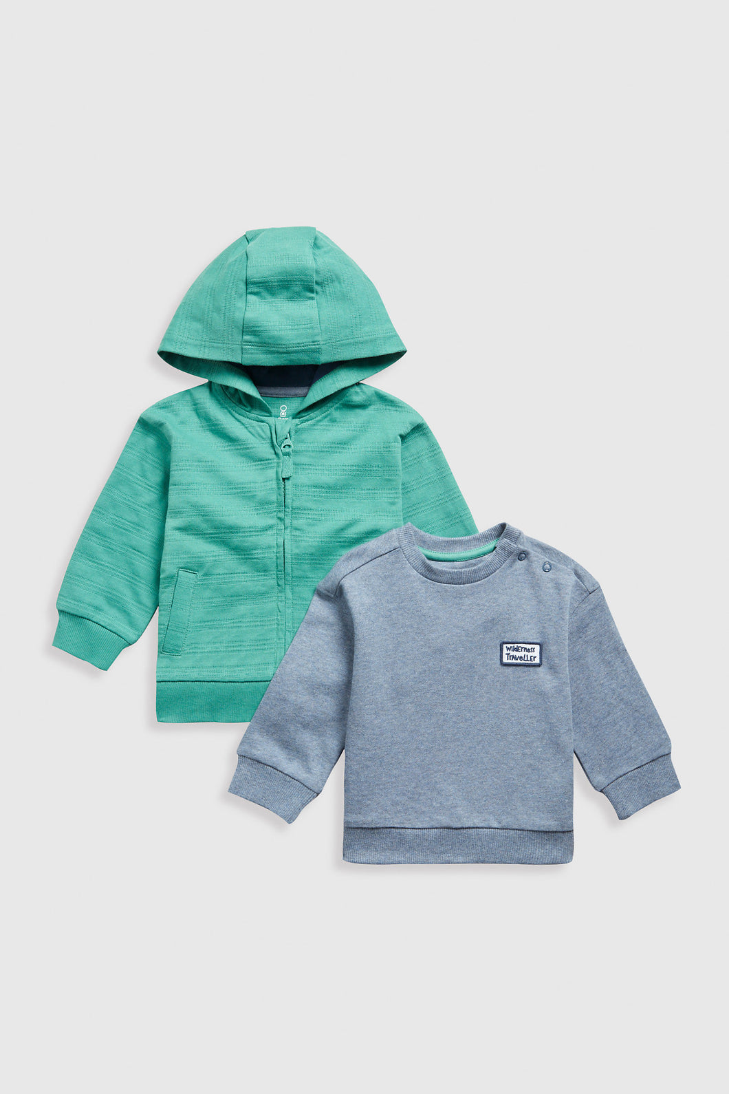 Mothercare Hoodie and Sweat Top Set