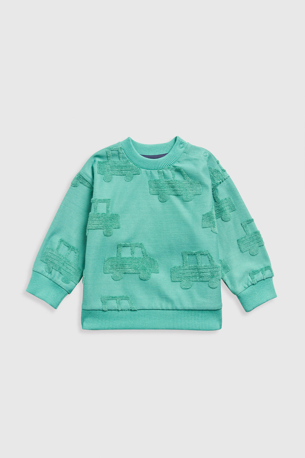 Mothercare Car Jacquard Sweat Top