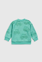 
                        
                          Load image into Gallery viewer, Mothercare Car Jacquard Sweat Top
                        
                      