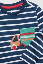 
                        
                          Load image into Gallery viewer, Mothercare Truck Long-Sleeved T-Shirts - 3 Pack
                        
                      