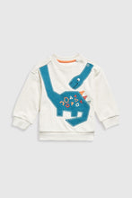 
                        
                          Load image into Gallery viewer, Mothercare Dinosaur Sweat Top
                        
                      