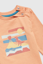 
                        
                          Load image into Gallery viewer, Mothercare Dino Scene Long-Sleeved T-Shirt
                        
                      