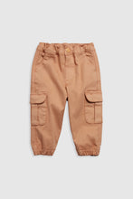 
                        
                          Load image into Gallery viewer, Mothercare Tan Cargo Trousers
                        
                      