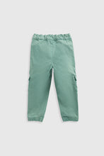 
                        
                          Load image into Gallery viewer, Mothercare Green Cargo Trousers
                        
                      