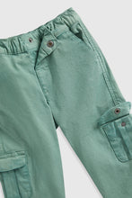 
                        
                          Load image into Gallery viewer, Mothercare Green Cargo Trousers
                        
                      