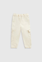 
                        
                          Load image into Gallery viewer, Mothercare Cream Cargo Trousers
                        
                      