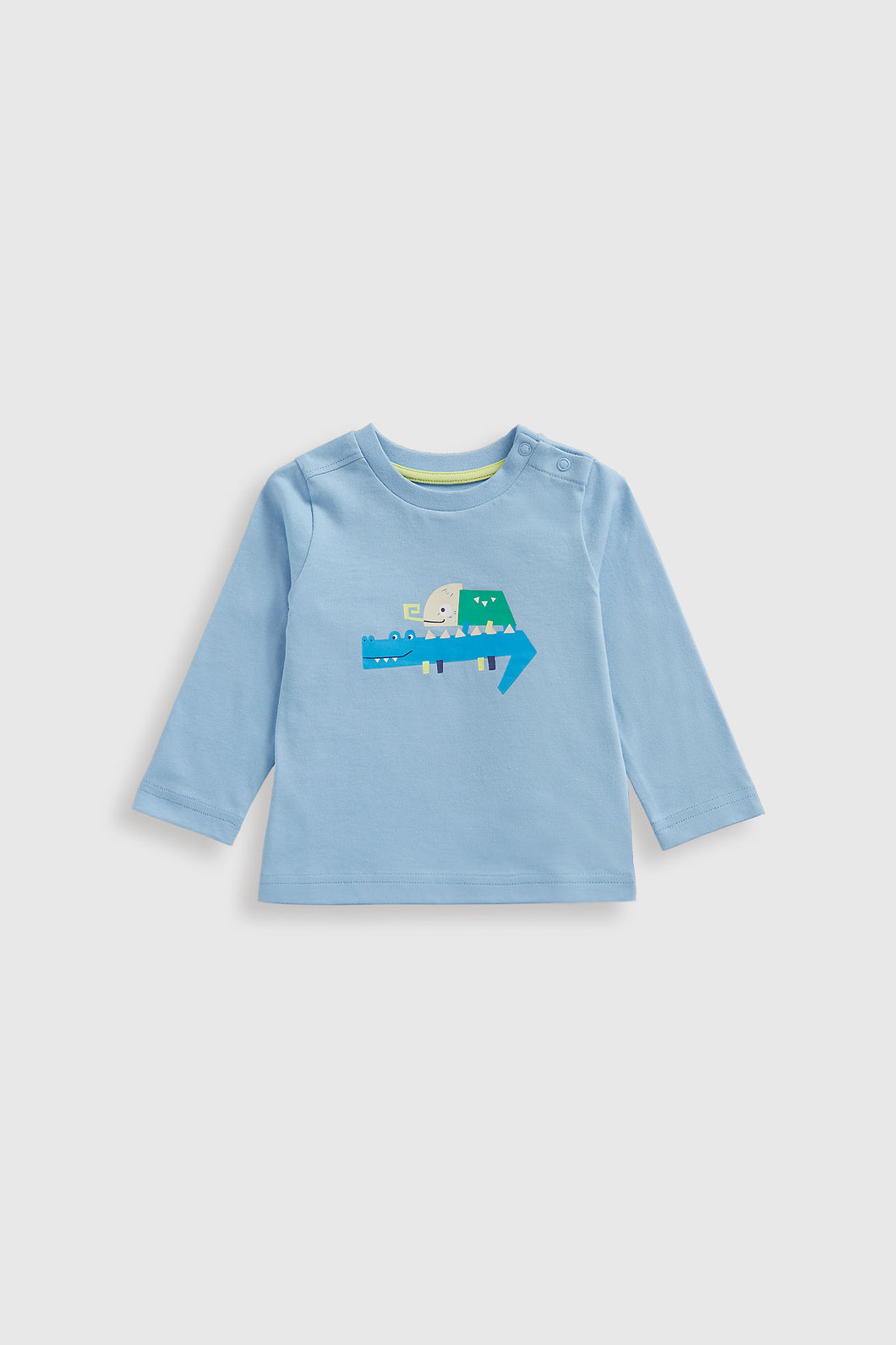 Mothercare Gecko and Croc Long-Sleeved T-Shirt