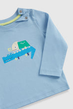 
                        
                          Load image into Gallery viewer, Mothercare Gecko and Croc Long-Sleeved T-Shirt
                        
                      