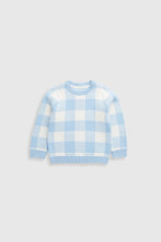 
                        
                          將圖片載入圖庫檢視器 Mothercare Blue Buffalo Check Jumper
                        
                      