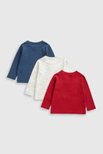 
                        
                          Load image into Gallery viewer, Mothercare Space Long-Sleeved T-Shirts - 3 Pack
                        
                      