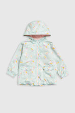 
                        
                          Load image into Gallery viewer, Mothercare Floral Cagoule Coat
                        
                      