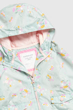 
                        
                          Load image into Gallery viewer, Mothercare Floral Cagoule Coat
                        
                      