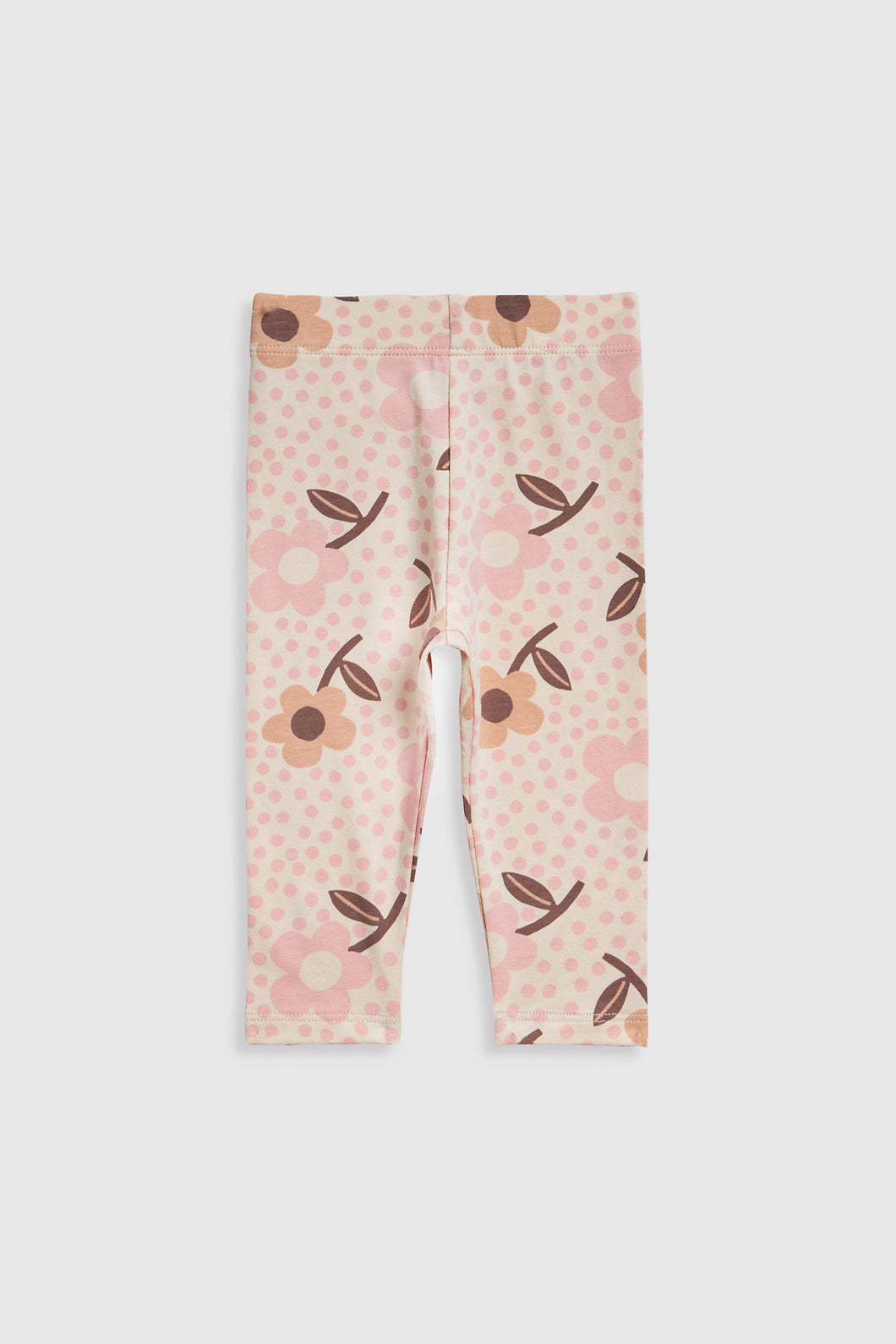 Mothercare Cream Floral Leggings