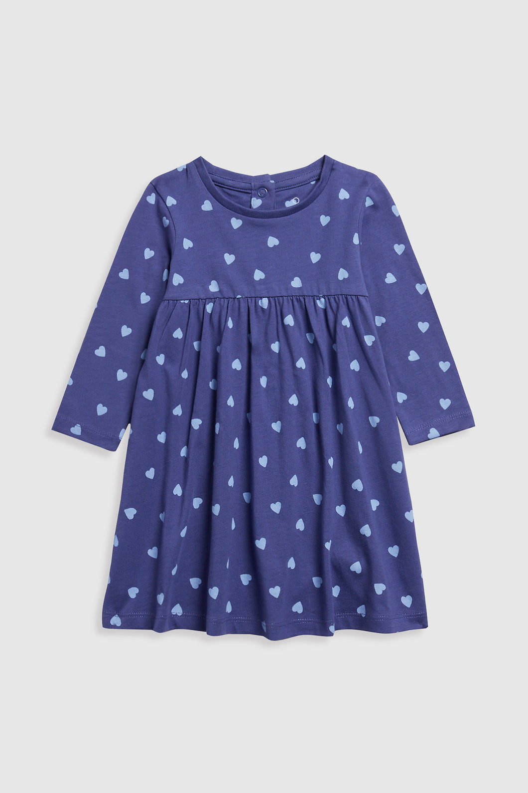 Mothercare Navy Heart Jersey Dress