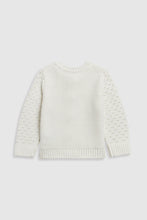 
                        
                          將圖片載入圖庫檢視器 Mothercare White Flower Cardigan
                        
                      