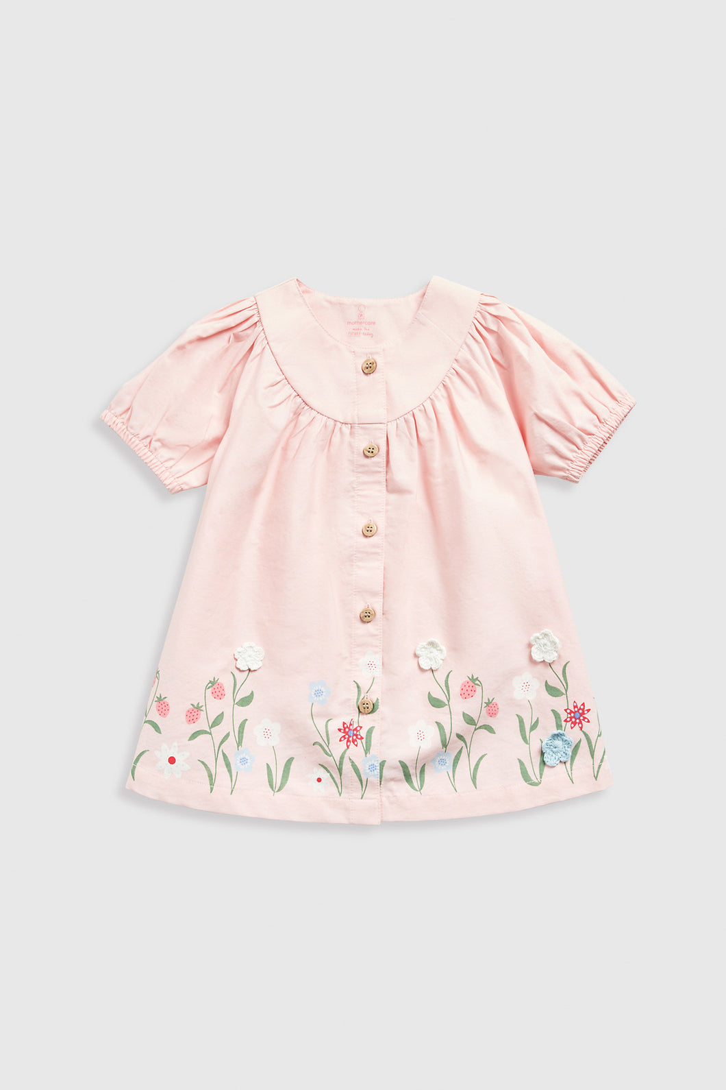 Mothercare Pink Woven Dress