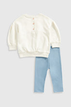 
                        
                          將圖片載入圖庫檢視器 Mothercare Quilted Sweat Top and Jeggings Set
                        
                      