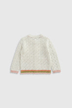 
                        
                          Load image into Gallery viewer, Mothercare Crochet Flower Cardigan
                        
                      