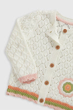 
                        
                          Load image into Gallery viewer, Mothercare Crochet Flower Cardigan
                        
                      