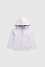 
                        
                          Load image into Gallery viewer, Mothercare Lilac Embroidered Hoodie
                        
                      