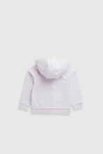 
                        
                          Load image into Gallery viewer, Mothercare Lilac Embroidered Hoodie
                        
                      