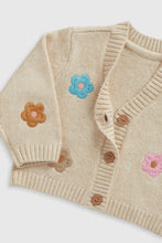 
                        
                          Load image into Gallery viewer, Mothercare Flower Knitted Cardigan
                        
                      