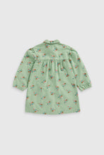 
                        
                          Load image into Gallery viewer, Mothercare Green Cord Shirt Dress
                        
                      