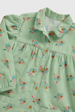 
                        
                          Load image into Gallery viewer, Mothercare Green Cord Shirt Dress
                        
                      