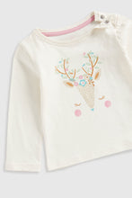 
                        
                          Load image into Gallery viewer, Mothercare Deer Long-Sleeved T-Shirt
                        
                      