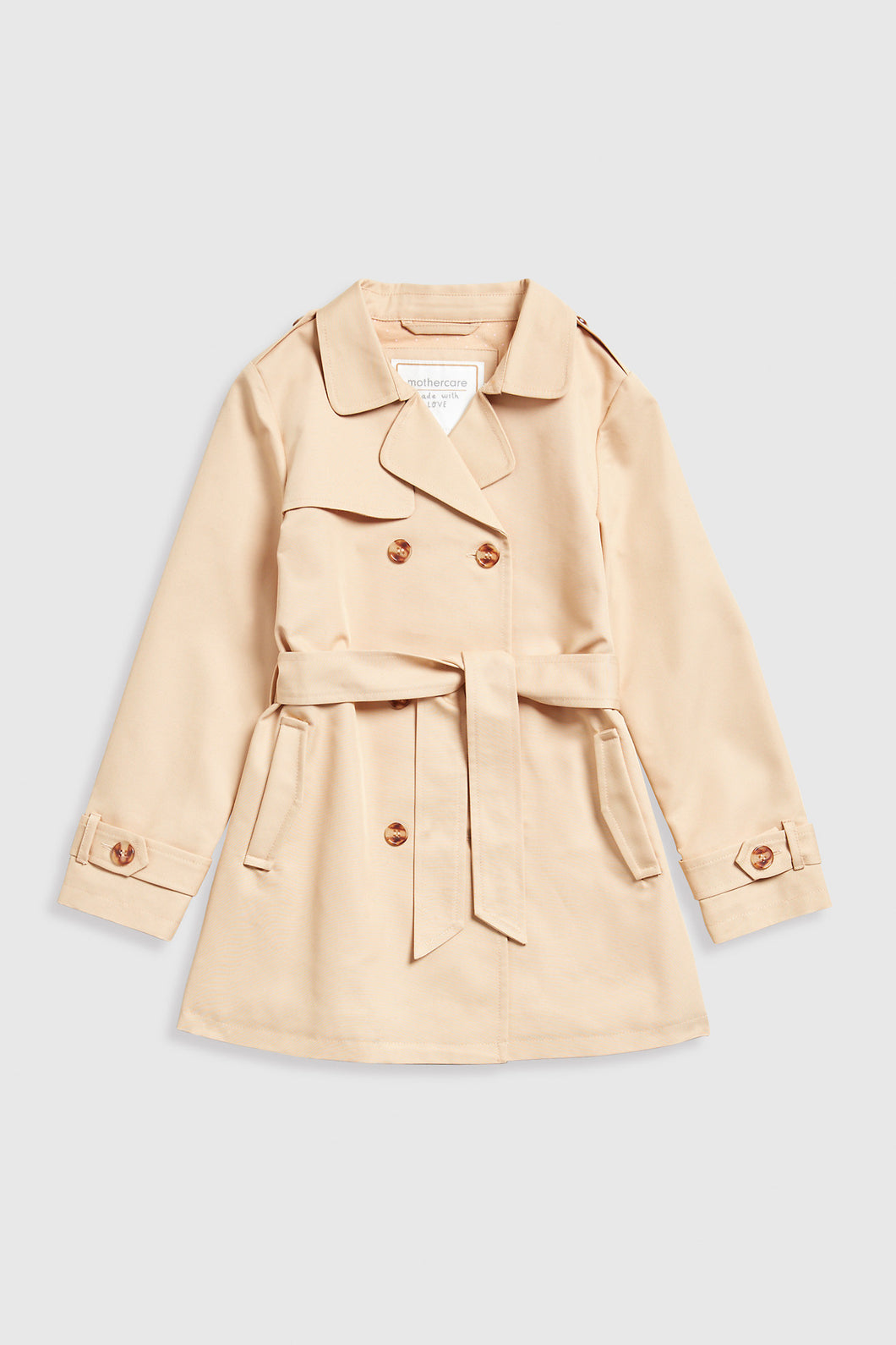 Mothercare Stone Trench Coat