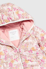 
                        
                          將圖片載入圖庫檢視器 Mothercare Floral Padded Jacket
                        
                      