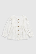 
                        
                          Load image into Gallery viewer, Mothercare Gauze Embroidered Blouse
                        
                      