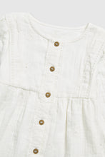 
                        
                          Load image into Gallery viewer, Mothercare Gauze Embroidered Blouse
                        
                      