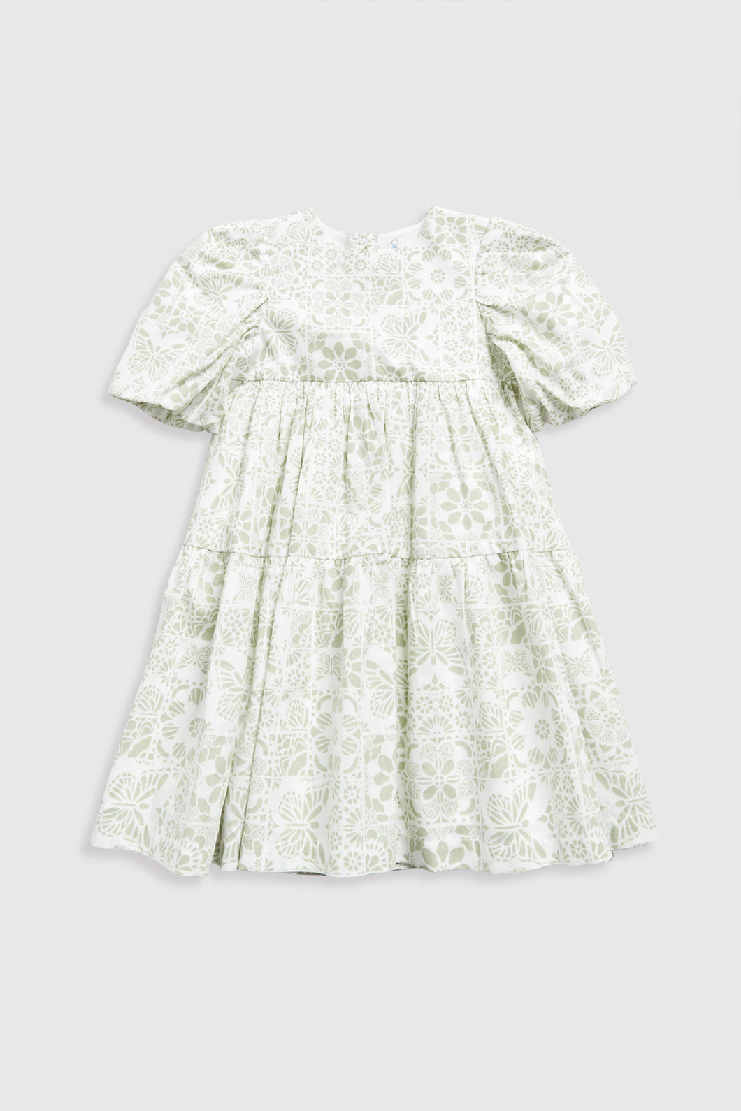 Mothercare Green Woven Tiered Dress