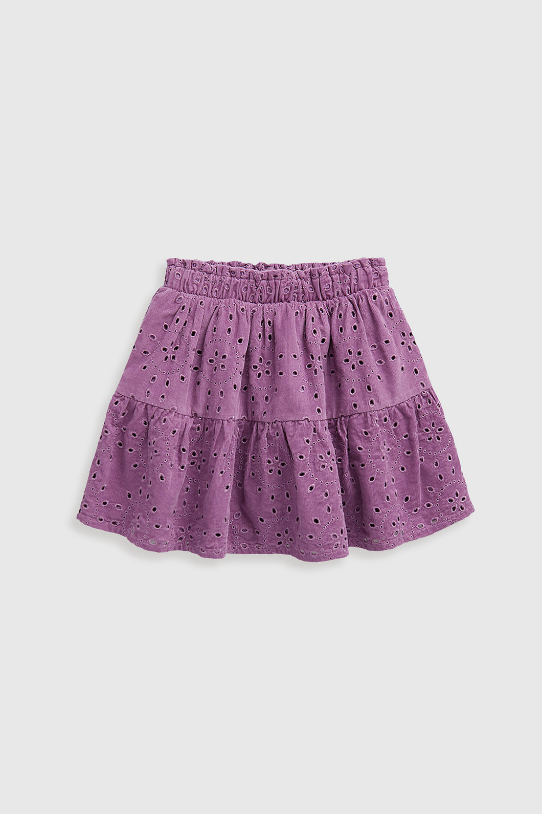 Mothercare Purple Broderie Cord Skirt