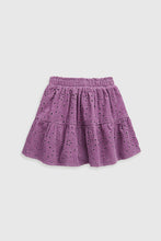 
                        
                          將圖片載入圖庫檢視器 Mothercare Purple Broderie Cord Skirt
                        
                      