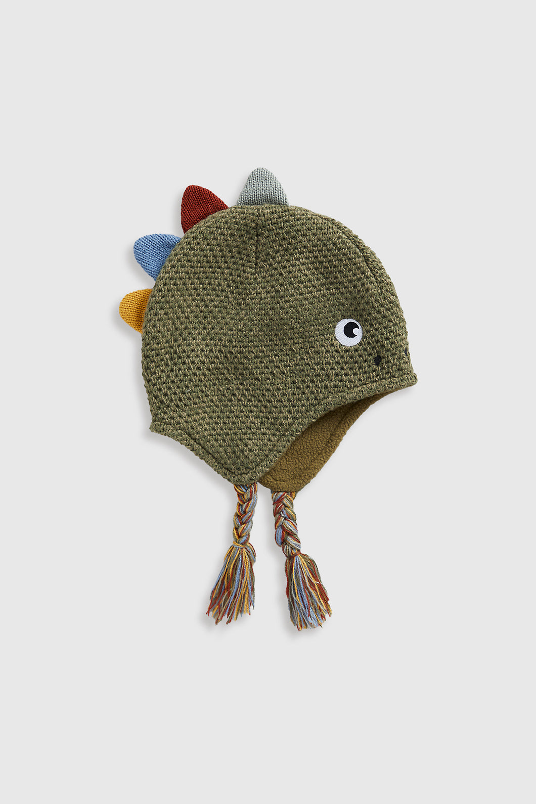 Mothercare Green Dinosaur Trapper Hat