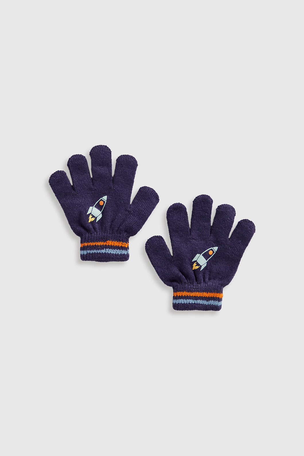 Mothercare Navy Rocket Gloves