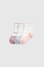 
                        
                          Load image into Gallery viewer, Mothercare Ballet Baby Socks - 3 Pack
                        
                      