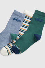 
                        
                          Load image into Gallery viewer, Mothercare Race Car Socks - 3 Pack
                        
                      