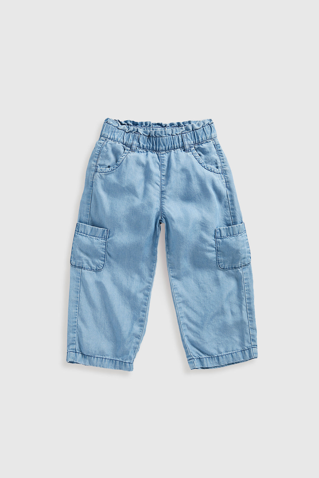 Mothercare Blue Wide-Leg Trousers