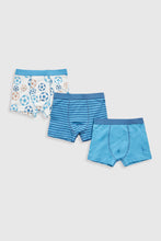 
                        
                          Load image into Gallery viewer, Mothercare Football Trunk Briefs - 3 Pack
                        
                      