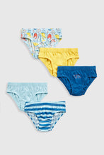 
                        
                          Load image into Gallery viewer, Mothercare Dinosaur Briefs - 5 Pack
                        
                      