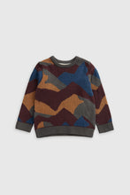 
                        
                          Load image into Gallery viewer, Mothercare Abstract Knitted Jumper
                        
                      