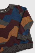 
                        
                          Load image into Gallery viewer, Mothercare Abstract Knitted Jumper
                        
                      