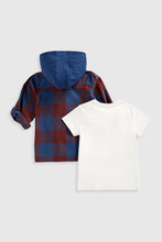 
                        
                          將圖片載入圖庫檢視器 Mothercare Buffalo Checked Shirt and T-Shirt Set
                        
                      