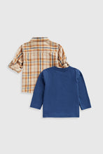 
                        
                          將圖片載入圖庫檢視器 Mothercare Check Shirt and Long-Sleeved T-Shirt Set
                        
                      