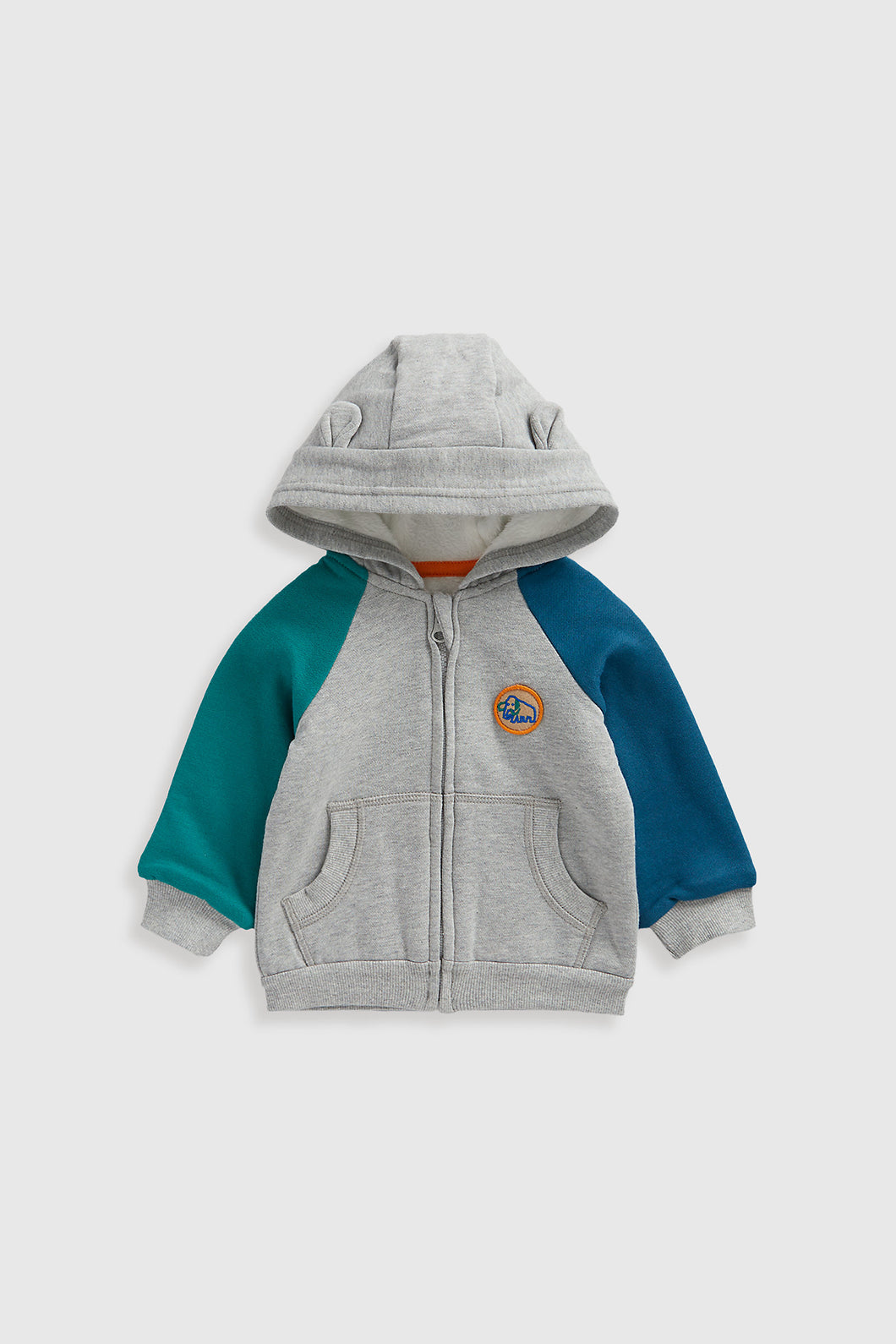 Mothercare Bear Zip-Up Hoodie