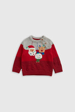 
                        
                          Load image into Gallery viewer, Mothercare Festive Bauble Knitted Jumper
                        
                      